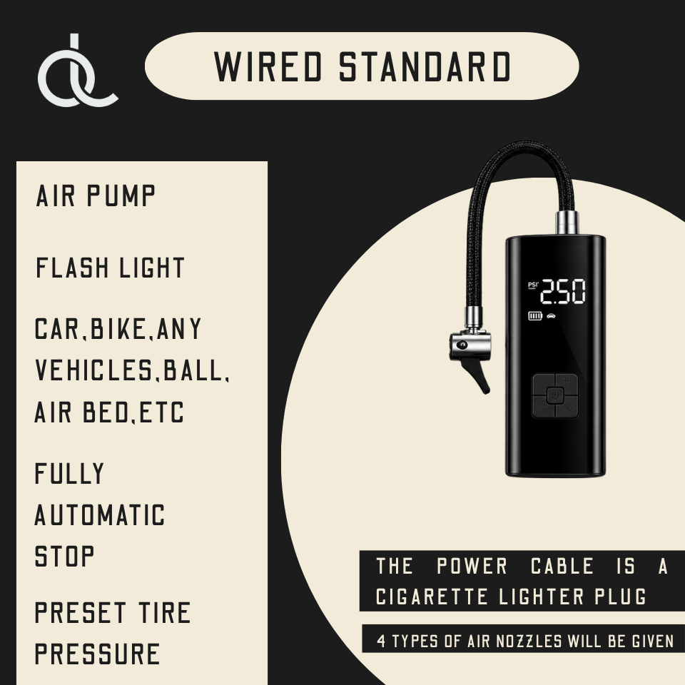 Portable Electric Air Pump